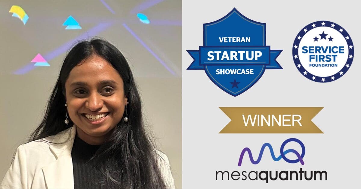 Mesa Quantum Wins 8th Annual Veteran Startup Showcase: Startup Developing Advanced Sensors for Improved Atomic Clocks